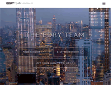 Tablet Screenshot of edryrealestate.com